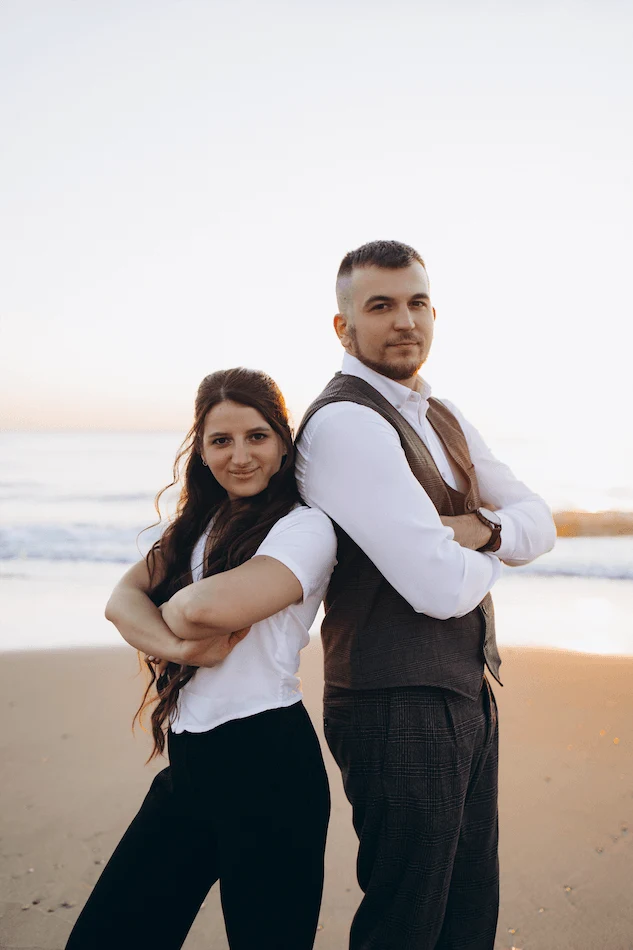 Founders of DigiDuo Studio — Daria and Dmytro